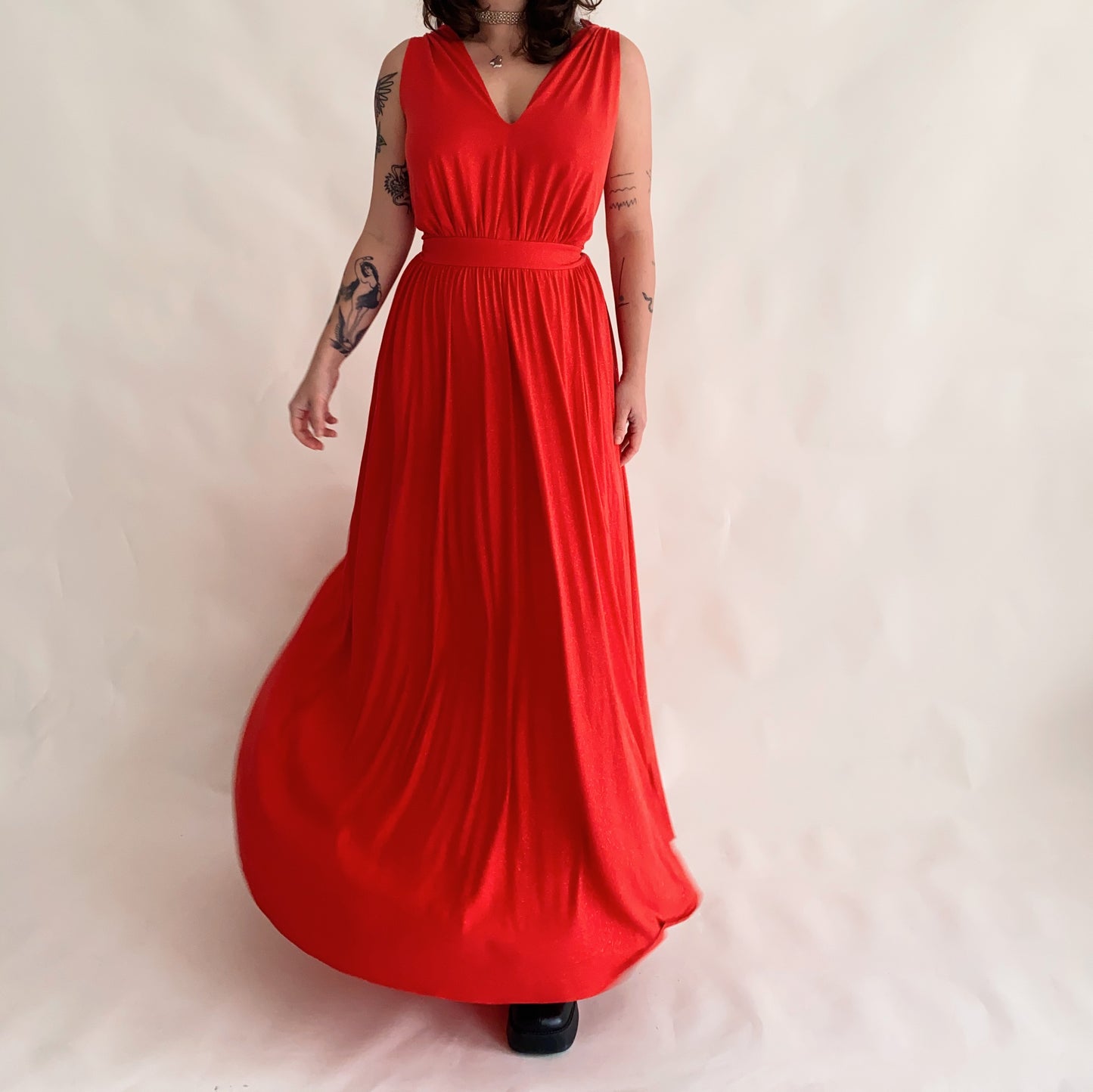 Vintage Maxi Dress (40)