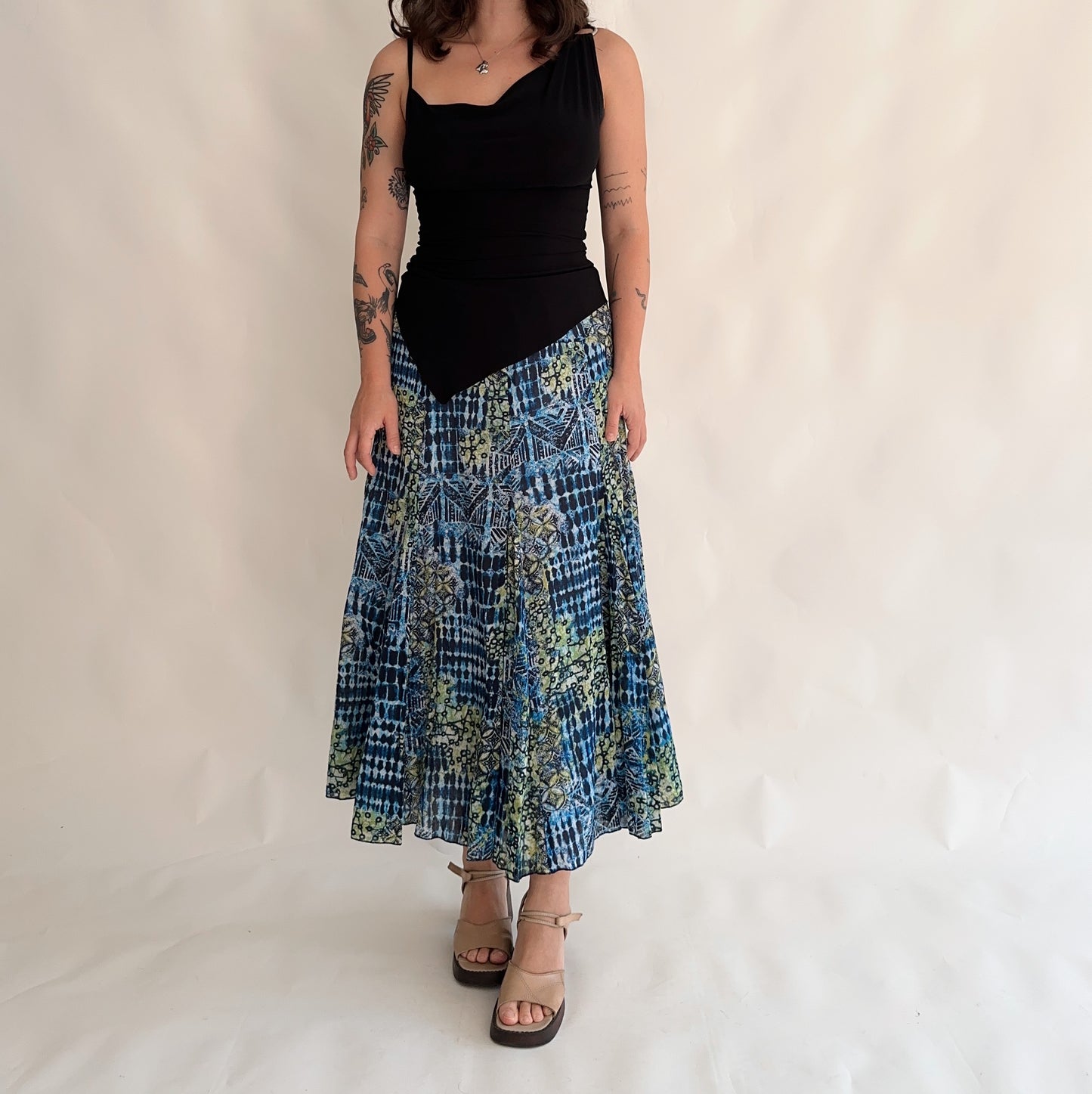 Vintage Maxi Skirt (M)