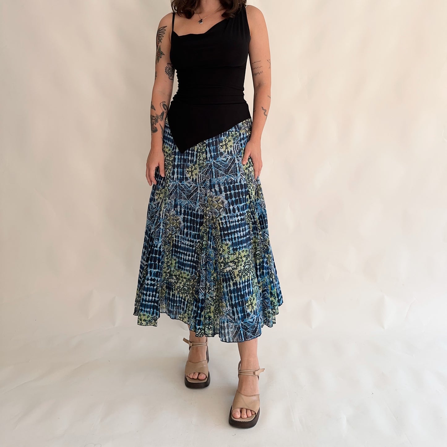 Vintage Maxi Skirt (M)