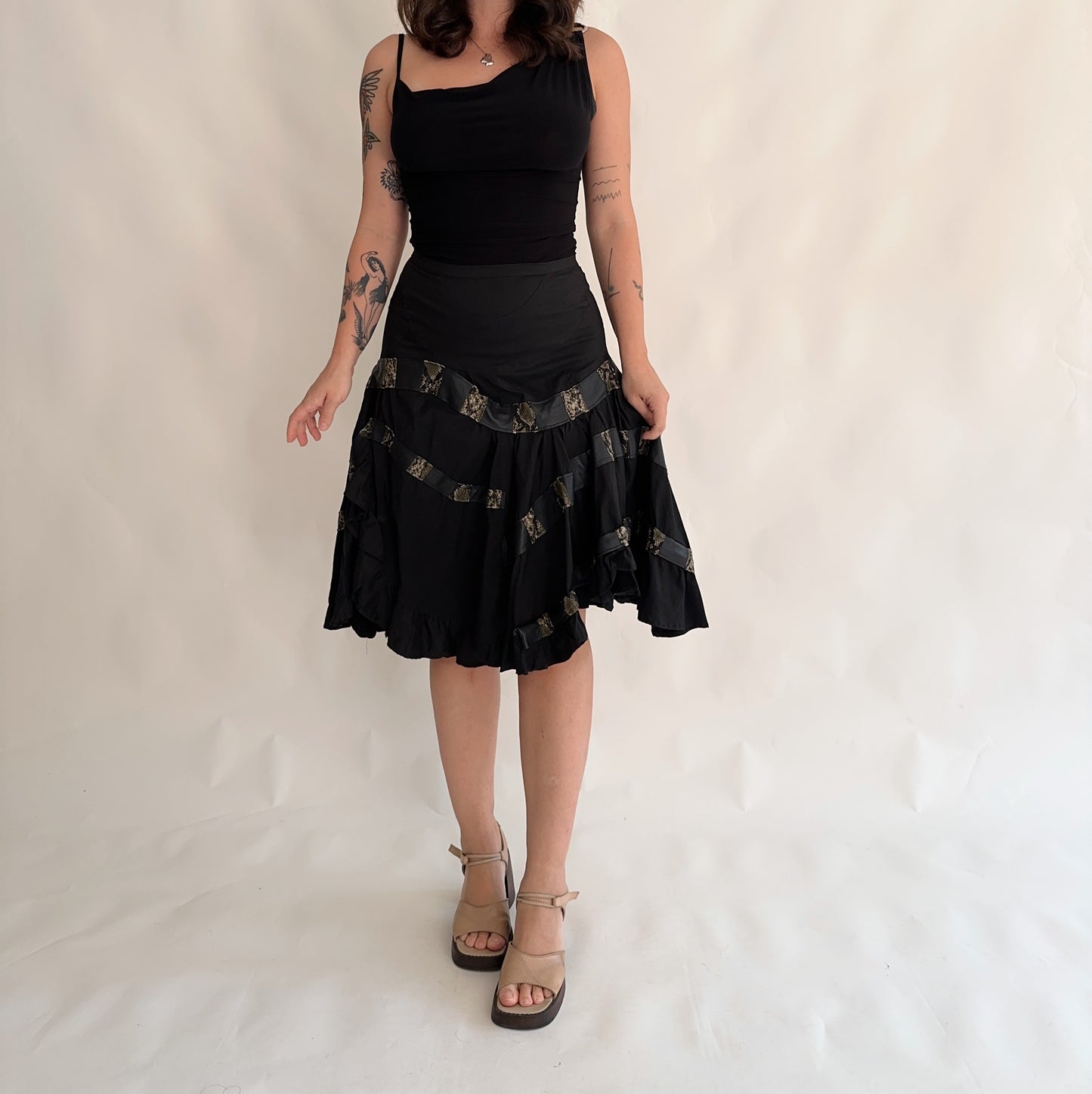 Vintage Snake Skirt (M)