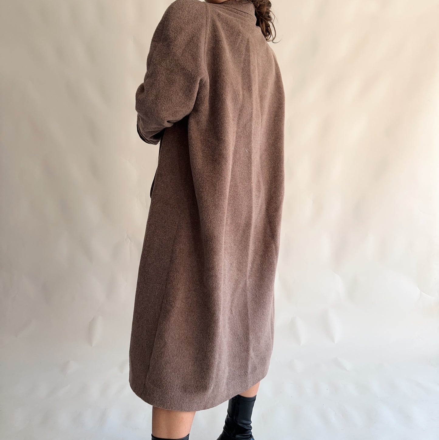 Casaco Vintage de Inverno Alpaca + Mohair (L-XL)