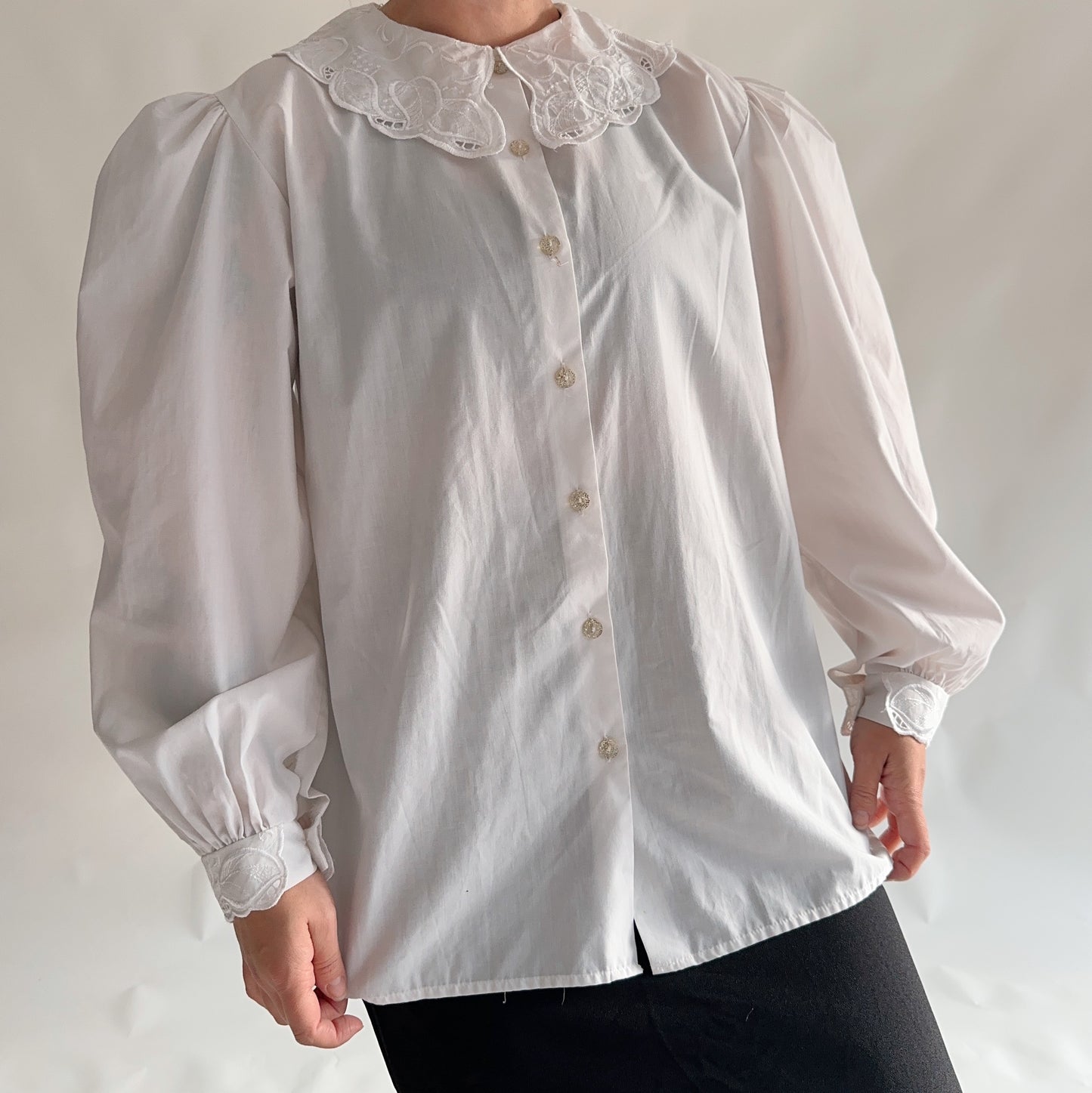 Camisa Vintage Romântica (L)