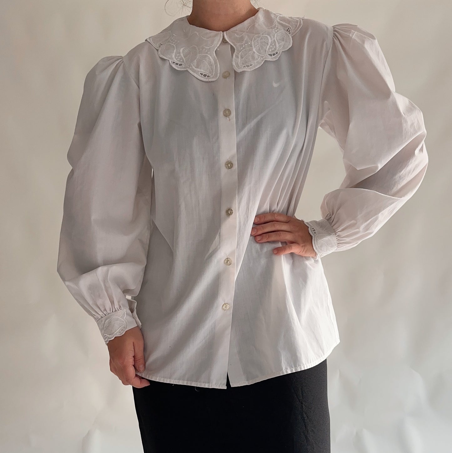 Camisa Vintage Romântica (L)