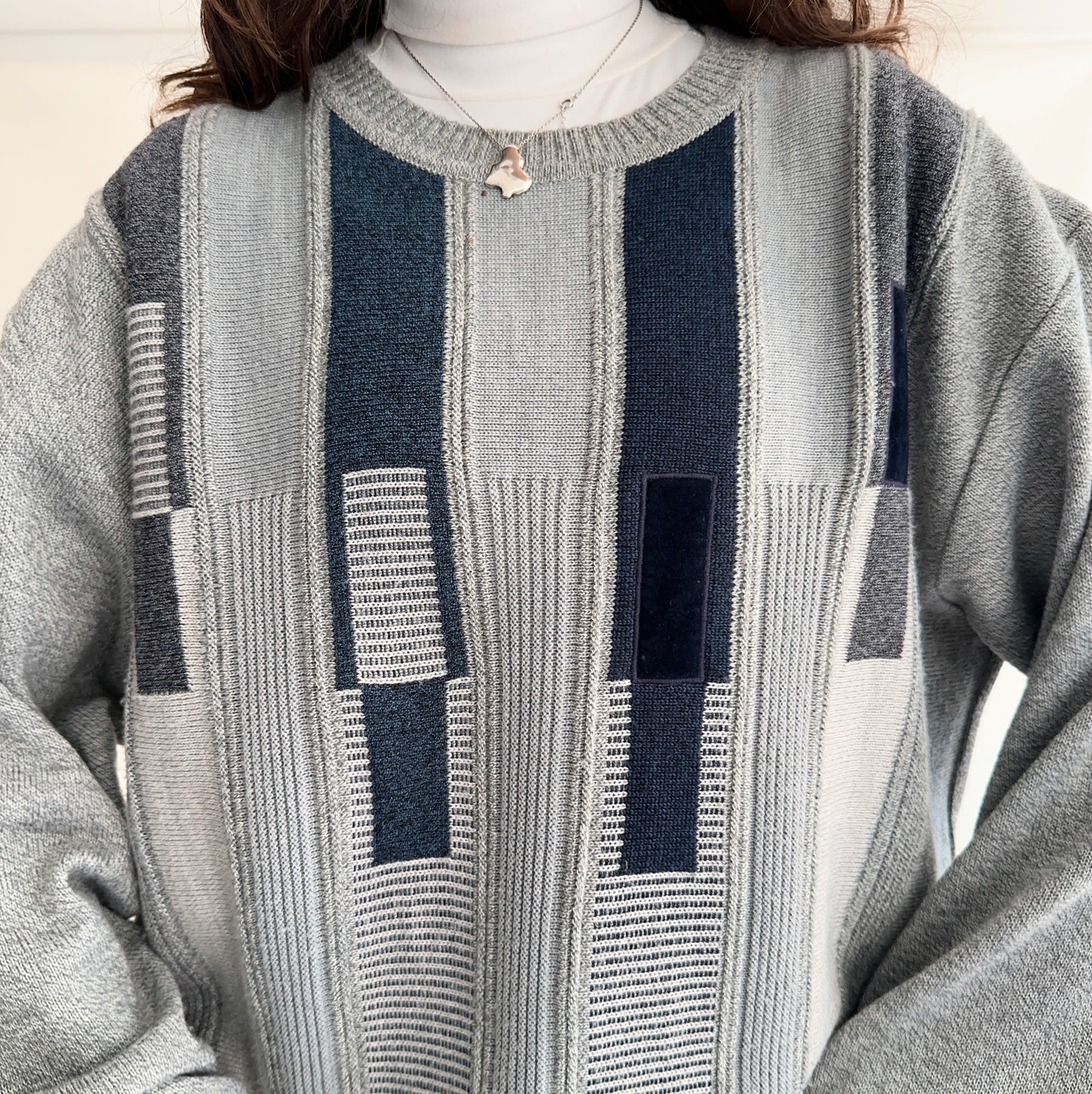 Vintage 50% wool sweater (L-XL)