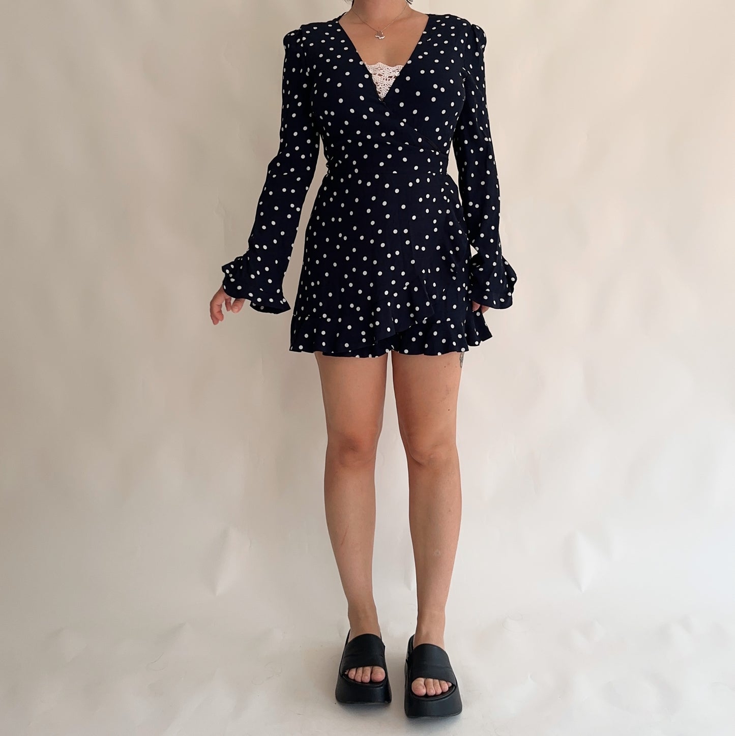 Polka dot jumpsuit (SM)