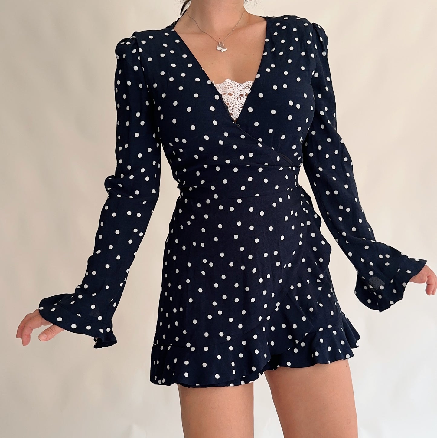 Polka dot jumpsuit (SM)