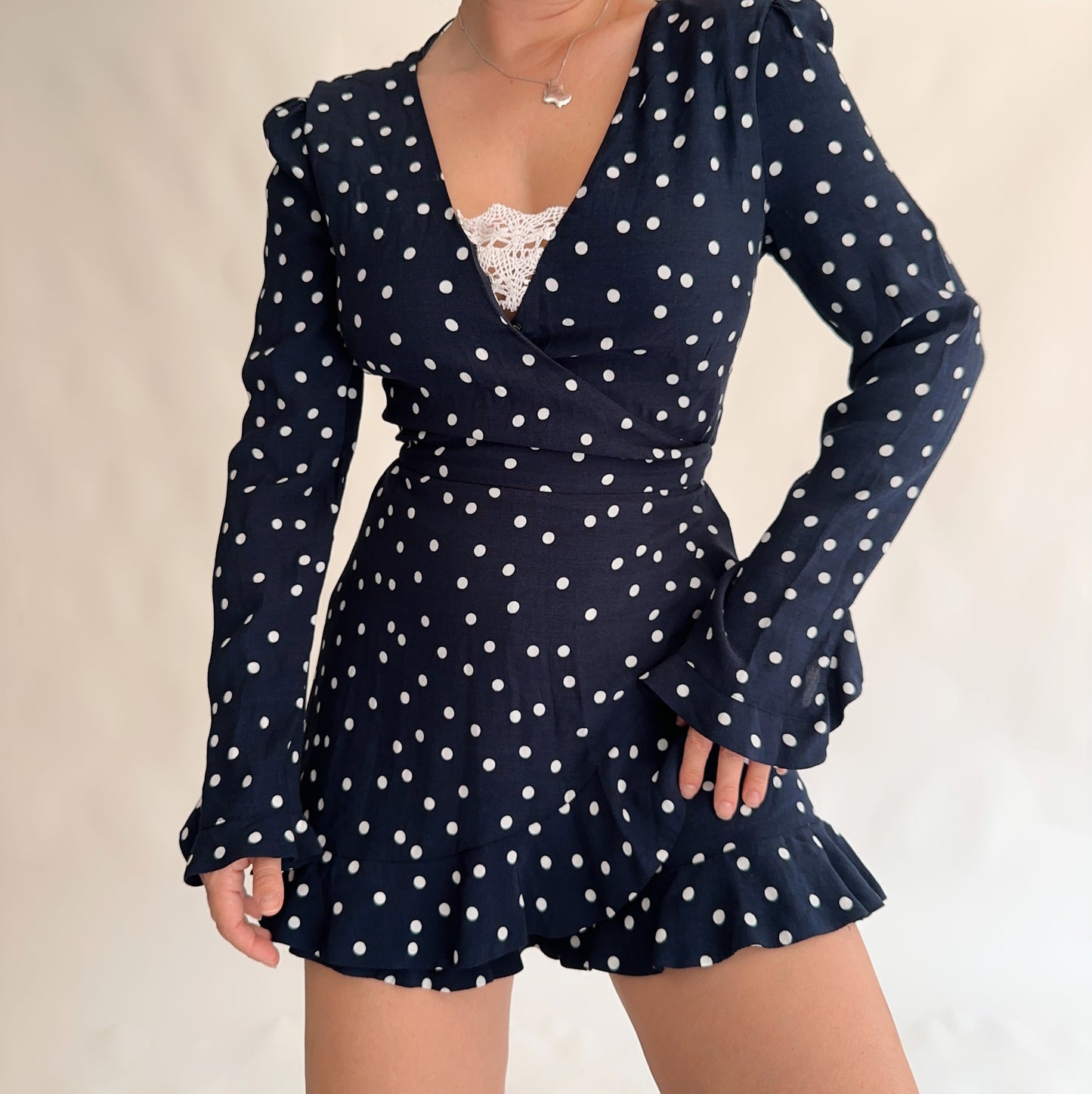 Polka dot jumpsuit (SM)