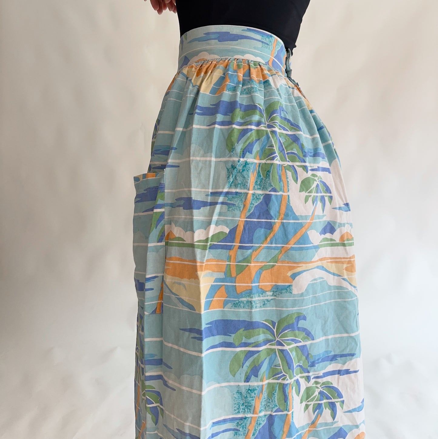 Vintage midi skirt (S)