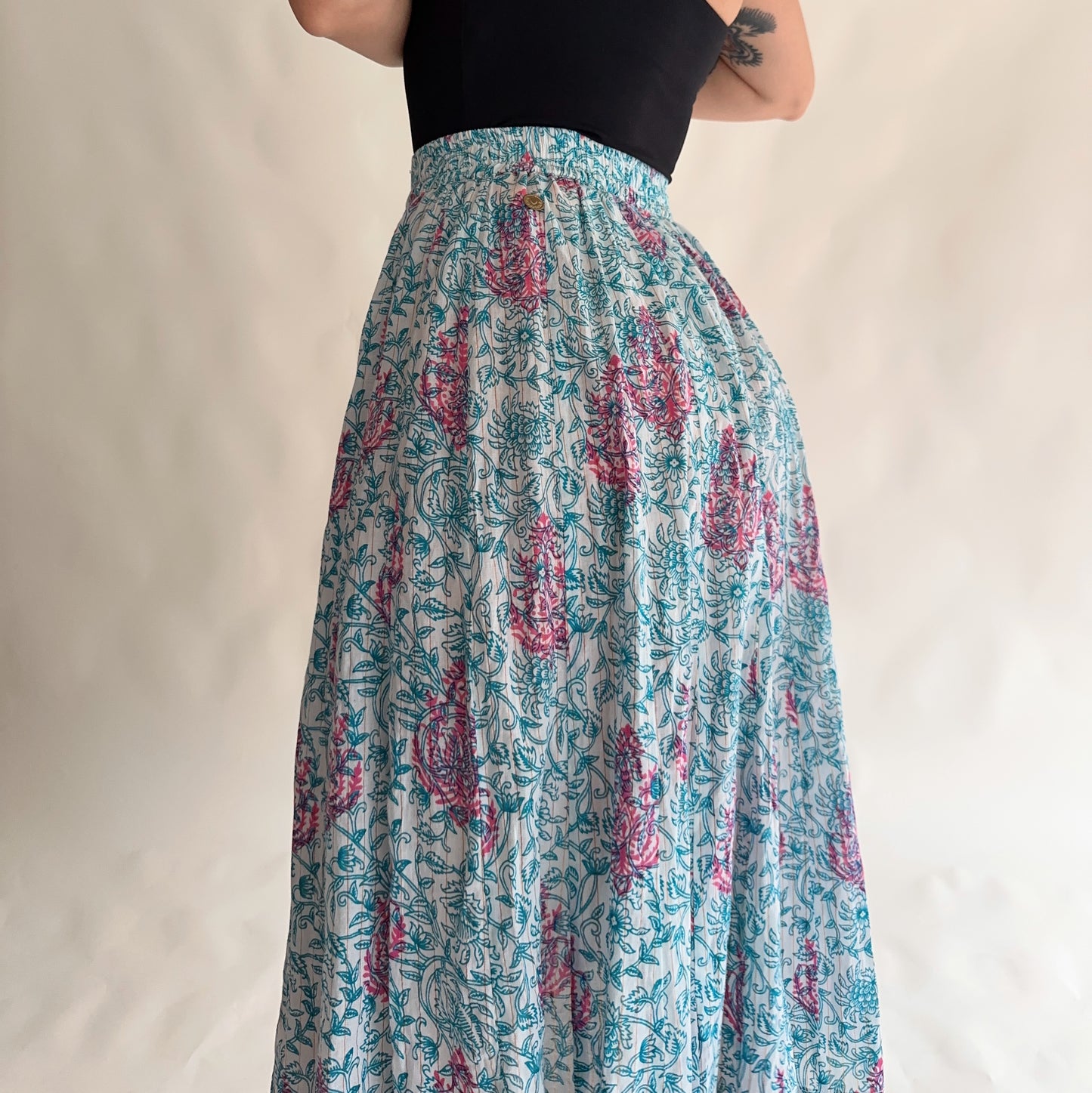 Vintage Midi Skirt (SM)