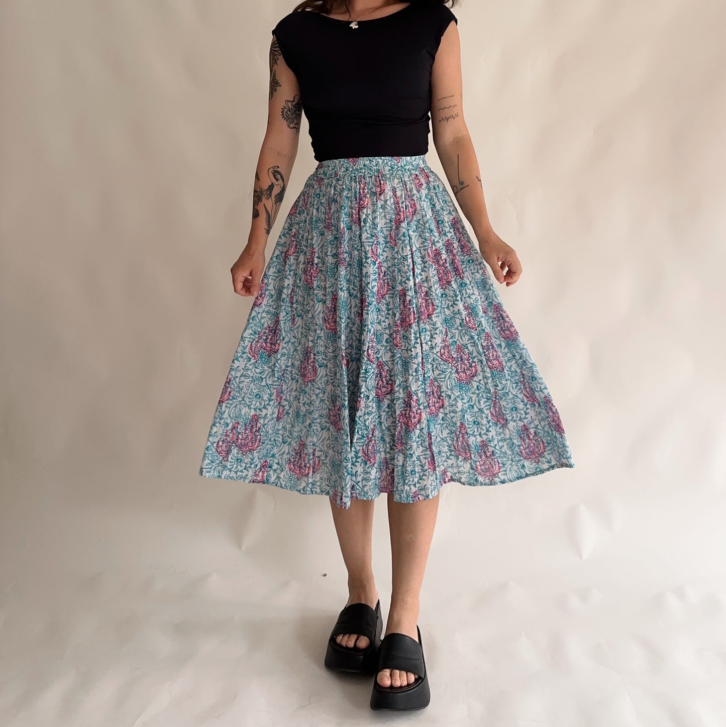 Vintage Midi Skirt (SM)