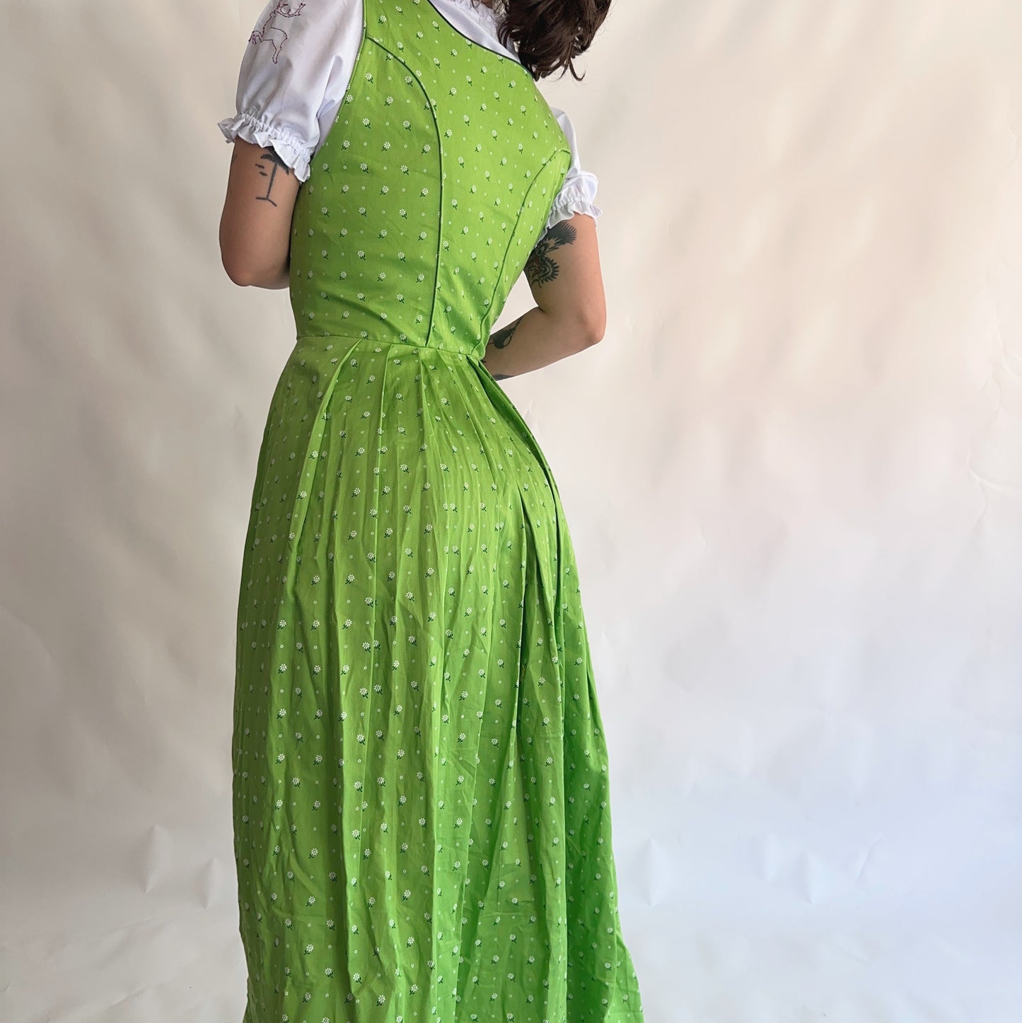 Vintage Bavarian Dress (L)