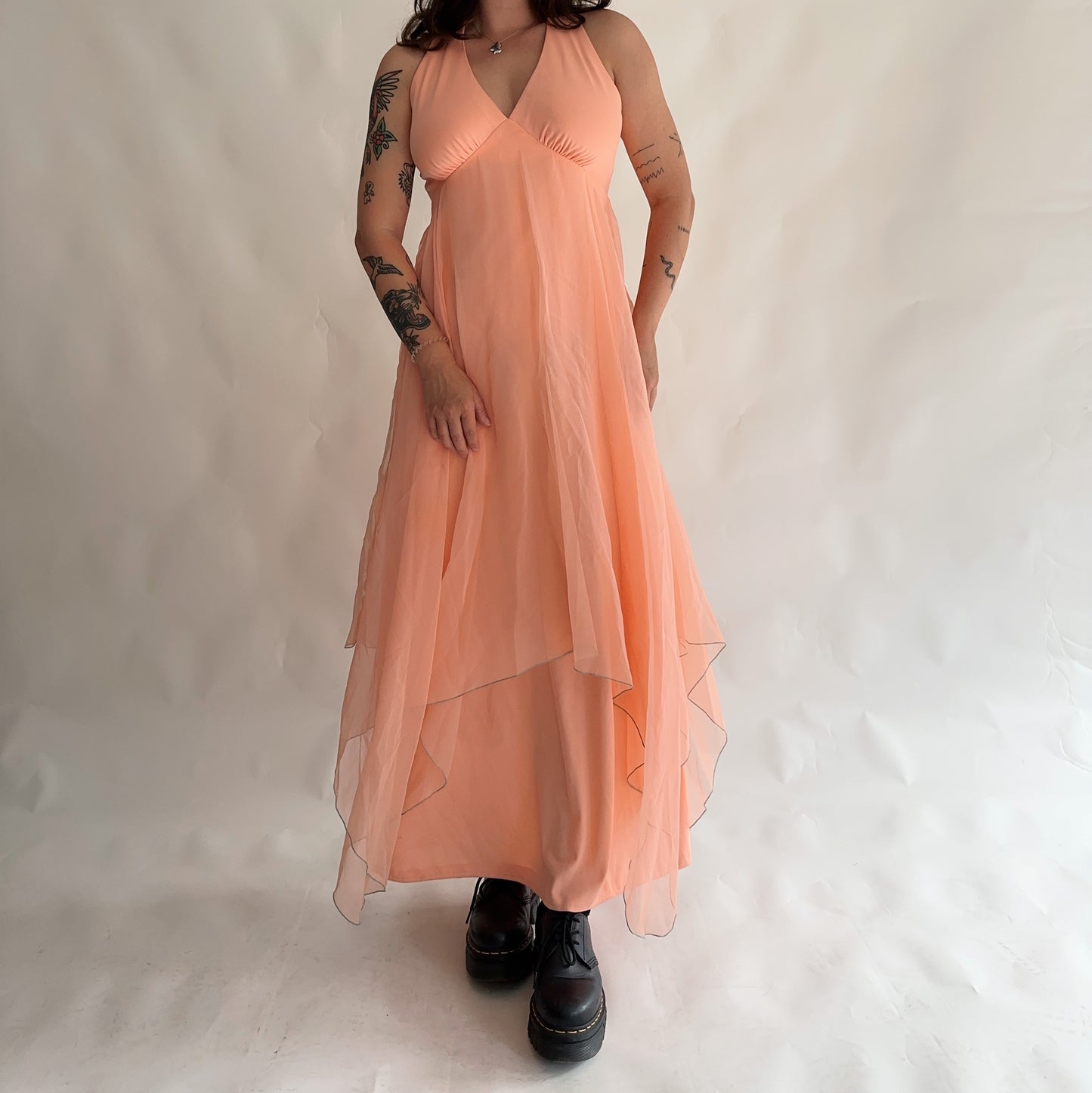 Vestido Vintage maxi 70s (M-L)