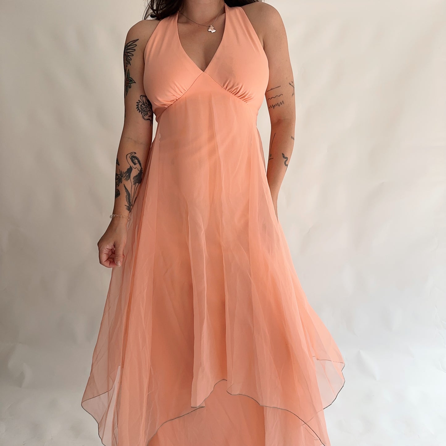 Vestido Vintage maxi 70s (M-L)