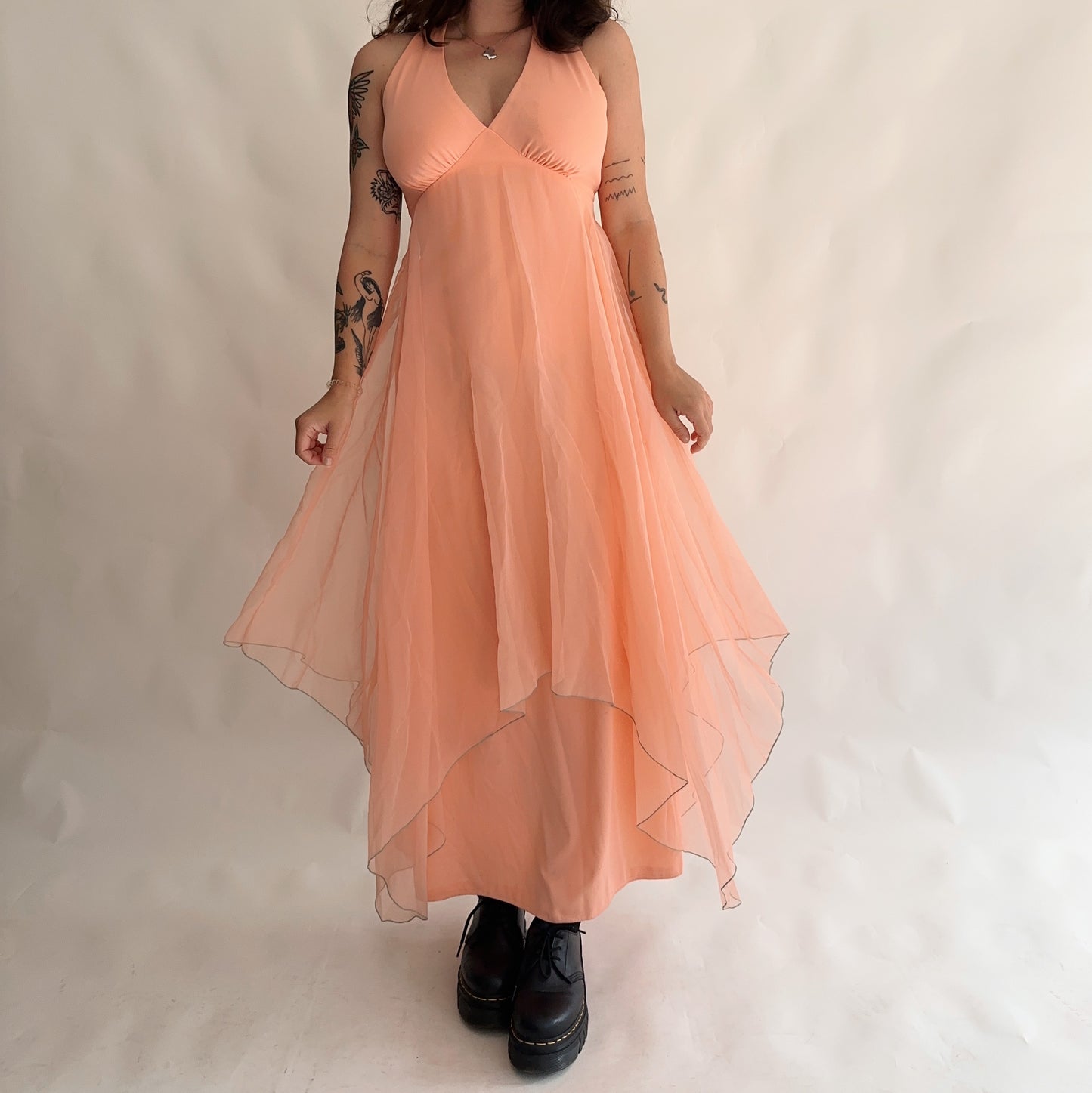 Vestido Vintage maxi 70s (M-L)