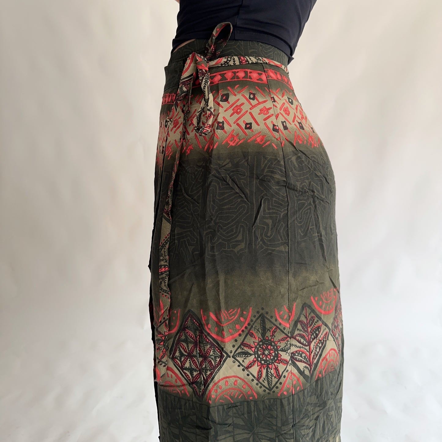 Vintage wrap skirt (SM)