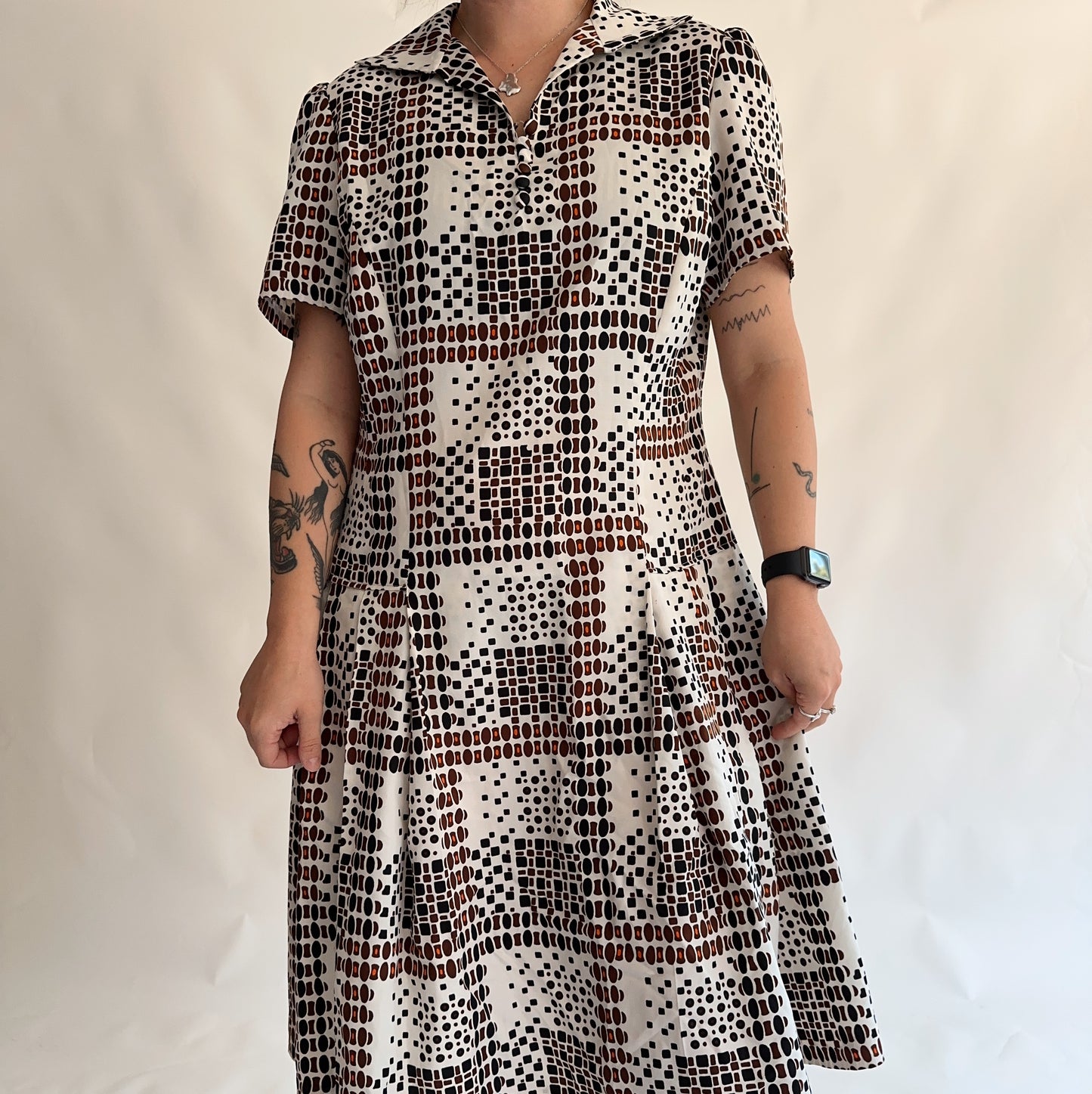 Vintage 70s Dress (L-XL)