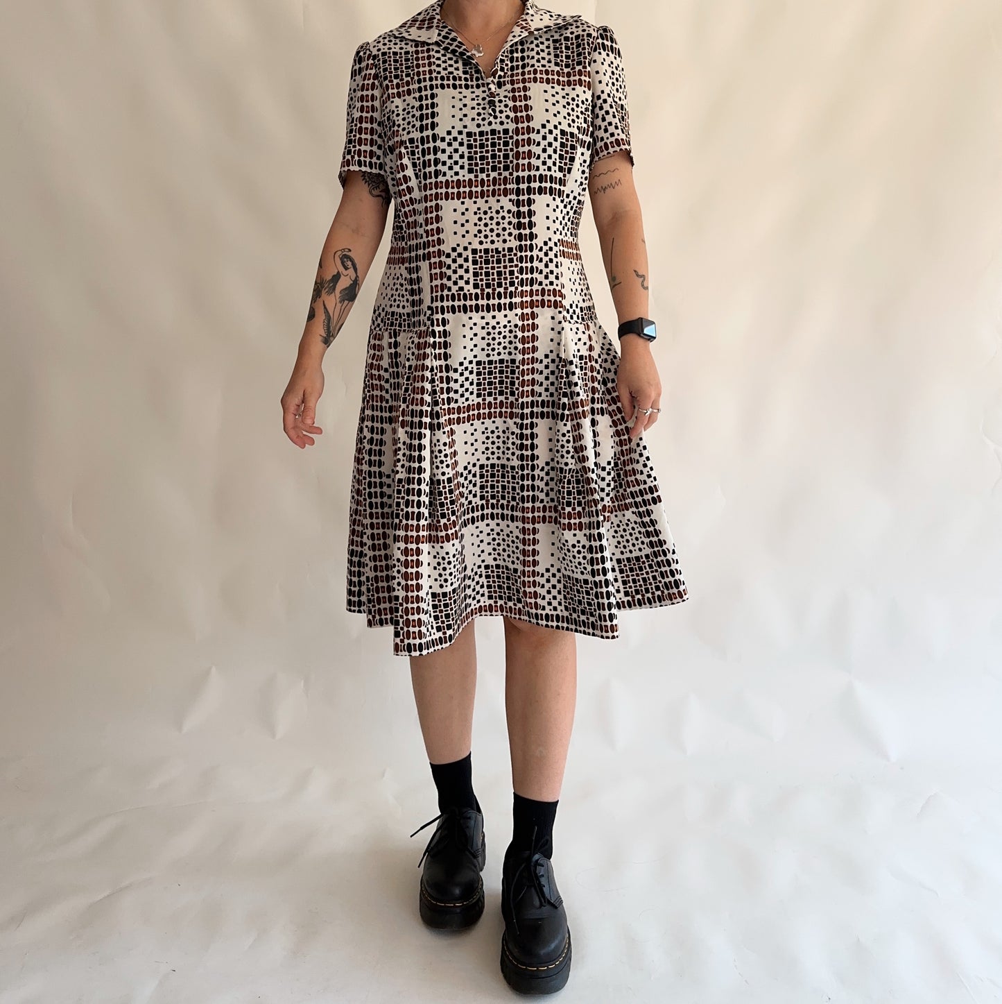 Vintage 70s Dress (L-XL)