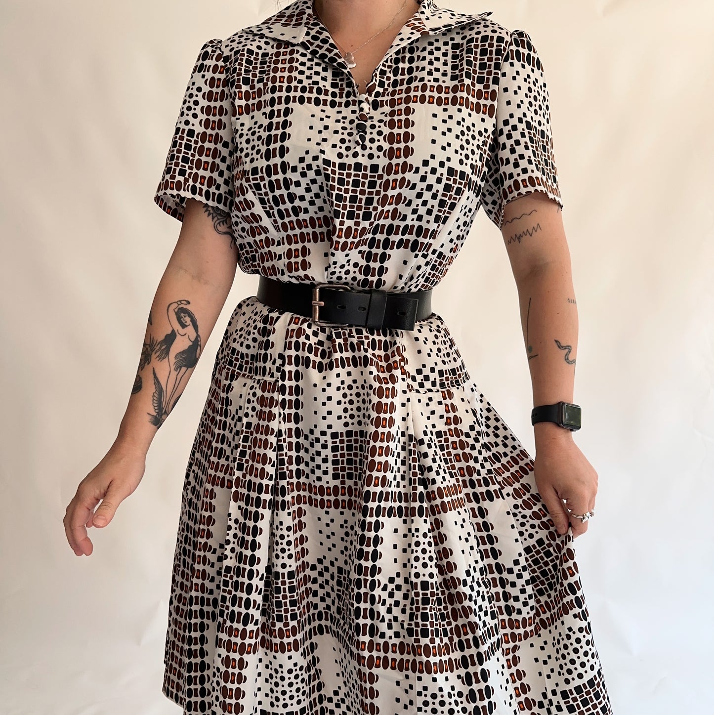 Vintage 70s Dress (L-XL)