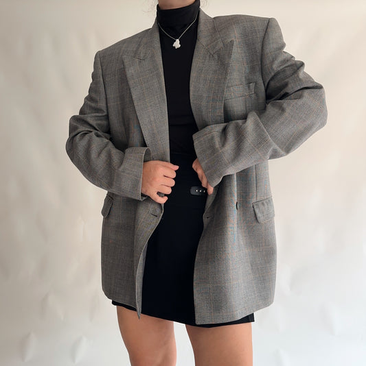 Blazer Vintage 100% lã (XL)