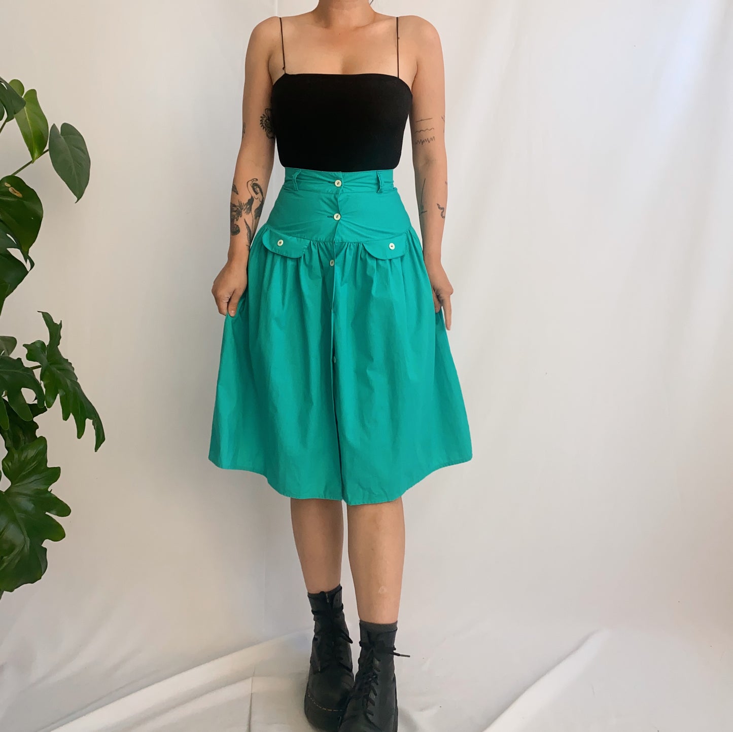 vintage midi skirt (XS)